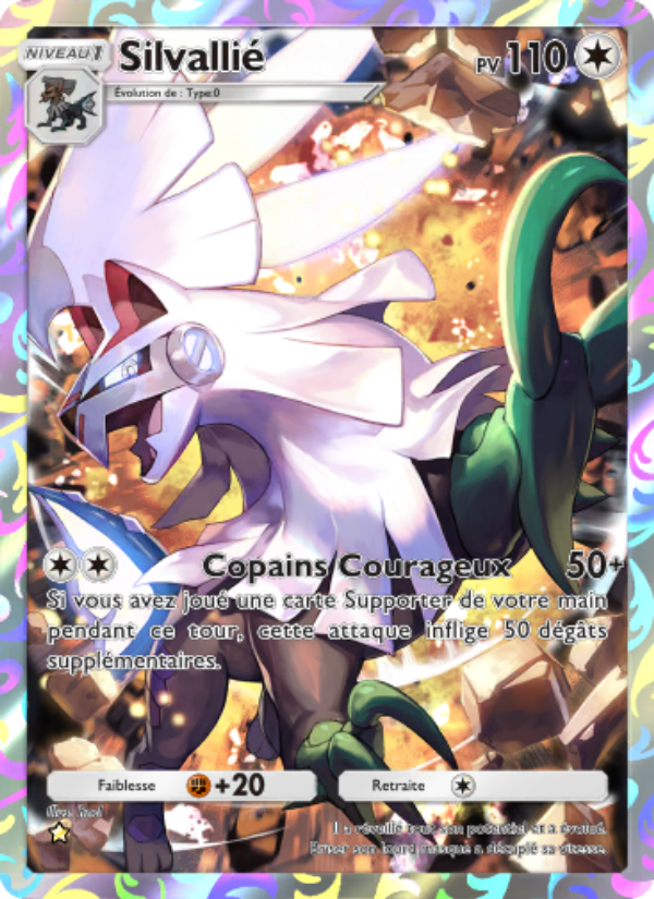 Silvallié 074 — Extradimensional Crisis (French Pokémon TCG card)