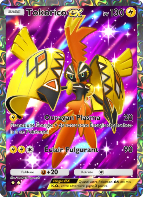 Tokorico-ex 077 — Extradimensional Crisis (French Pokémon TCG card)