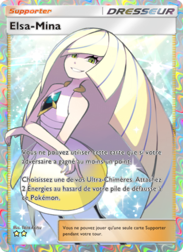 Elsa-Mina 083 — Extradimensional Crisis (French Pokémon TCG card)