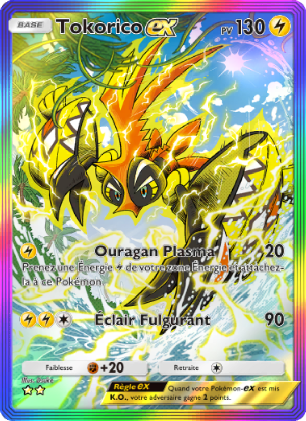 Tokorico-ex 084 — Extradimensional Crisis (French Pokémon TCG card)