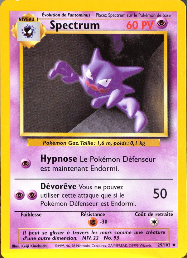 Spectrum 29 — Base Set (French Pokémon TCG card)