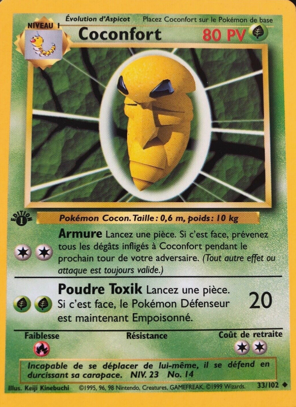 Coconfort 33 — Base Set (French Pokémon TCG card)