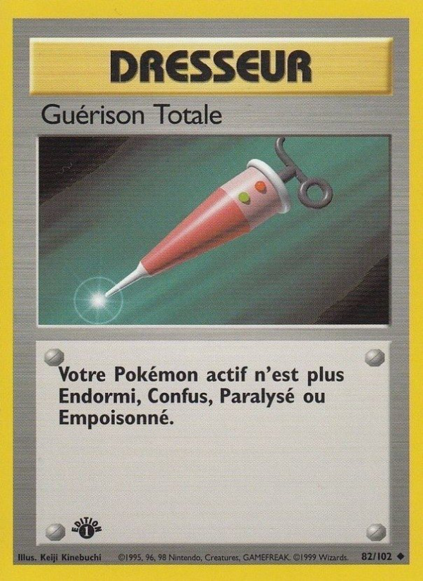 Guérison Totale 82 — Base Set (French Pokémon TCG card)