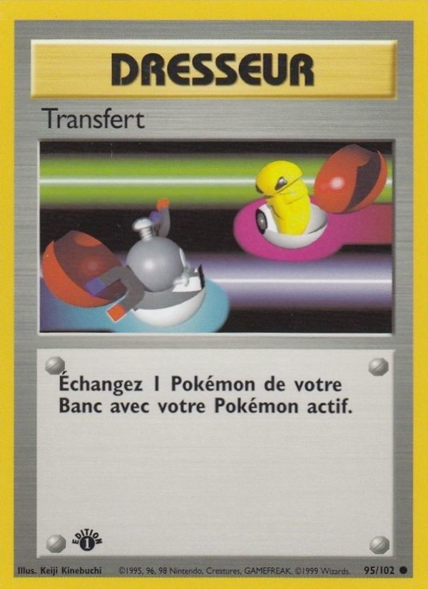 Transfert 95 — Base Set (French Pokémon TCG card)