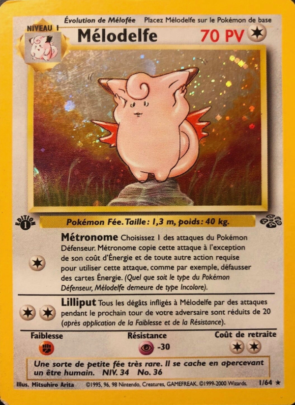 Mélodelfe 1 — Jungle (French Pokémon TCG card)