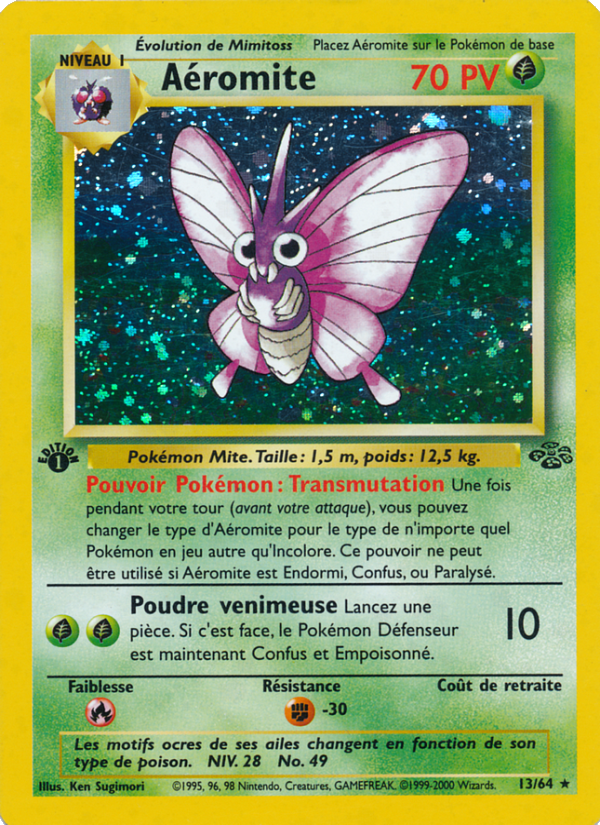 Aéromite 13 — Jungle (French Pokémon TCG card)