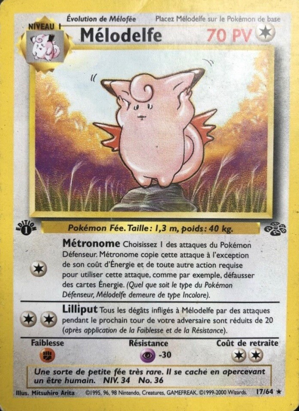 Mélodelfe 17 — Jungle (French Pokémon TCG card)