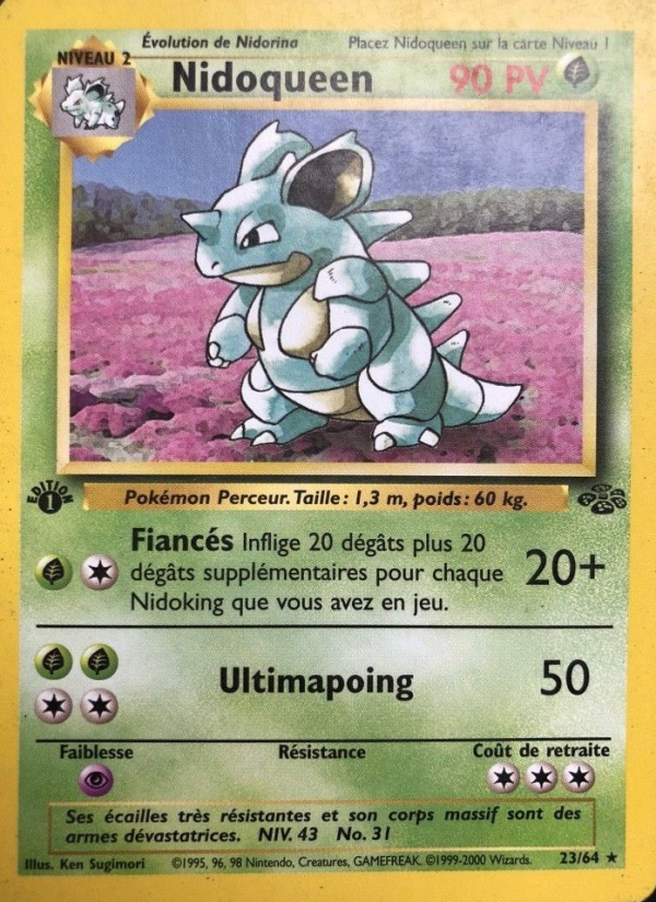 Nidoqueen 23 — Jungle (French Pokémon TCG card)