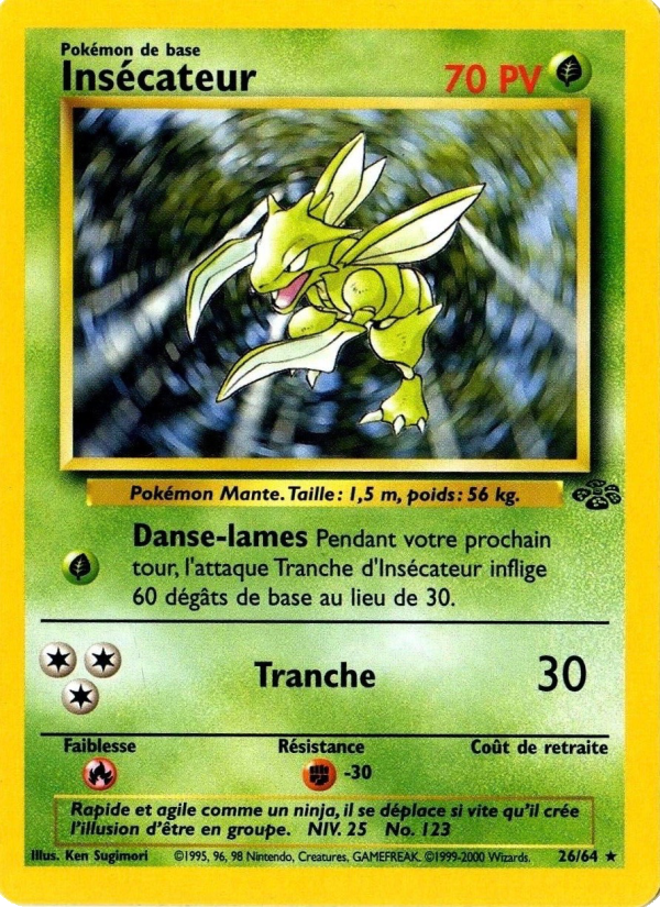 Insécateur 26 — Jungle (French Pokémon TCG card)