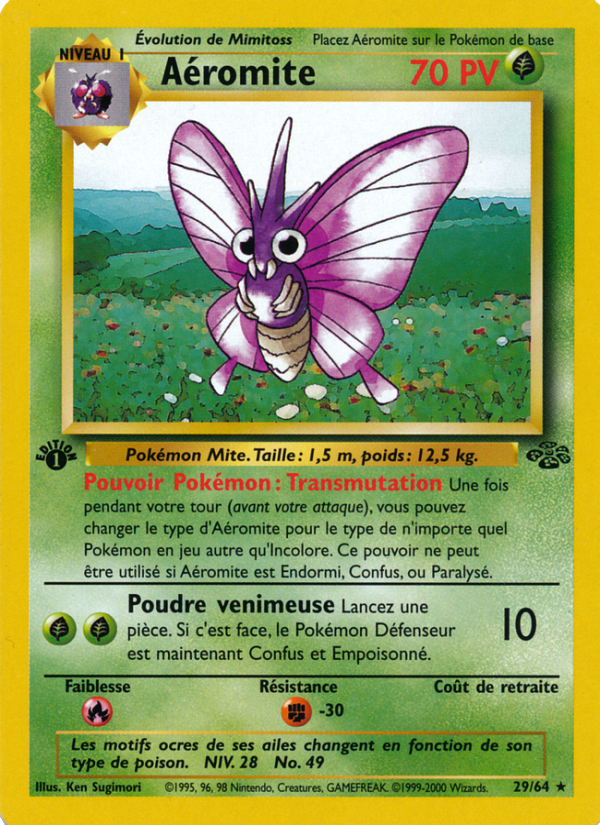 Aéromite 29 — Jungle (French Pokémon TCG card)