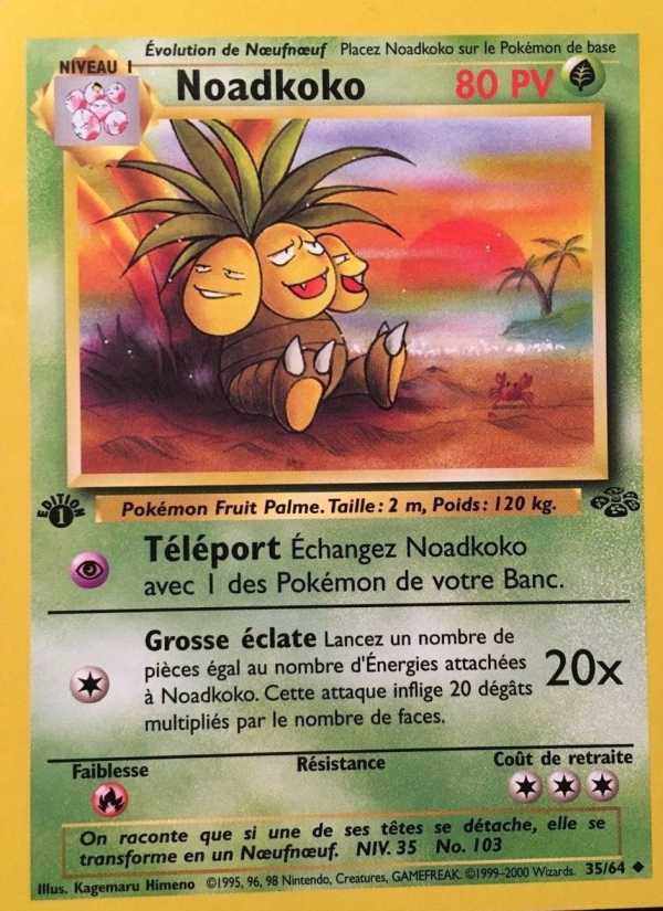Noadkoko 35 — Jungle (French Pokémon TCG card)