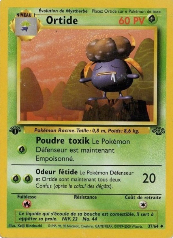 Ortide 37 — Jungle (French Pokémon TCG card)