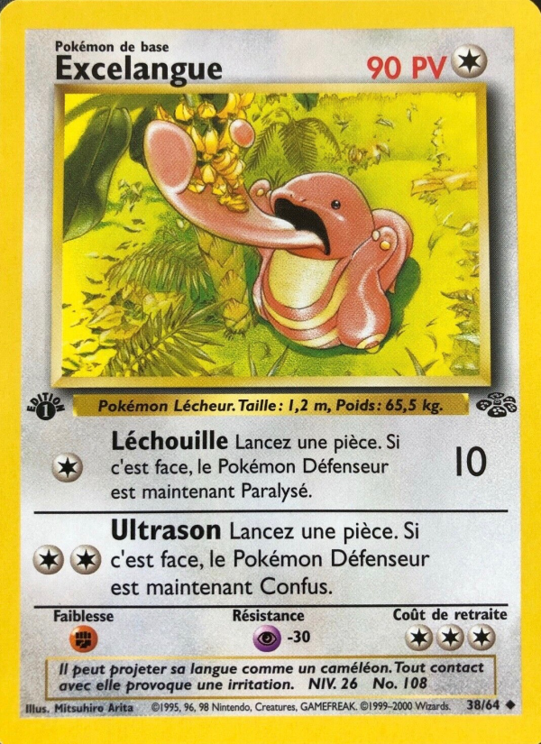 Excelangue 38 — Jungle (French Pokémon TCG card)
