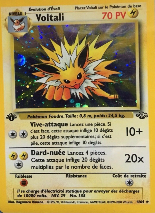 Voltali 4 — Jungle (French Pokémon TCG card)