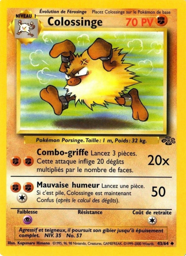 Colossinge 43 — Jungle (French Pokémon TCG card)