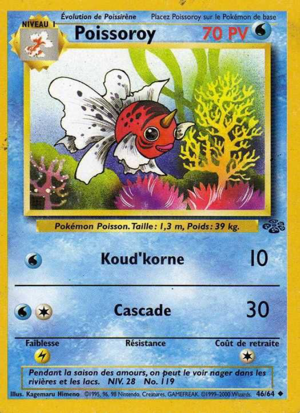 Poissoroy 46 — Jungle (French Pokémon TCG card)