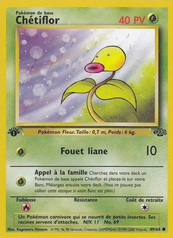 Chétiflor 49 — Jungle (French Pokémon TCG card)