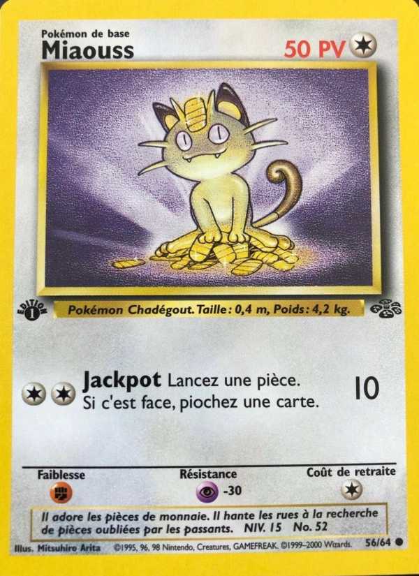 Miaouss 56 — Jungle (French Pokémon TCG card)