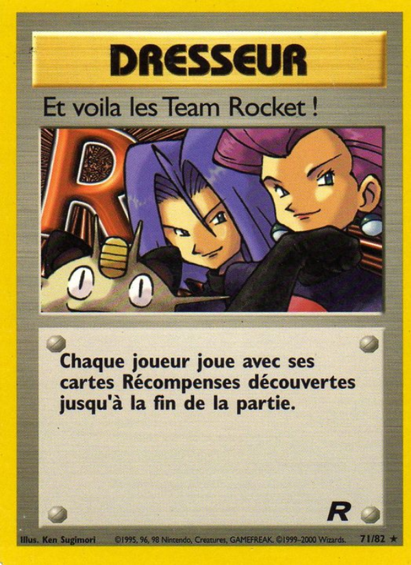 Et voila les Team Rocket ! 15 — Team Rocket (French Pokémon TCG card)
