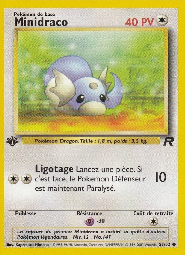 Minidraco 53 — Team Rocket (French Pokémon TCG card)