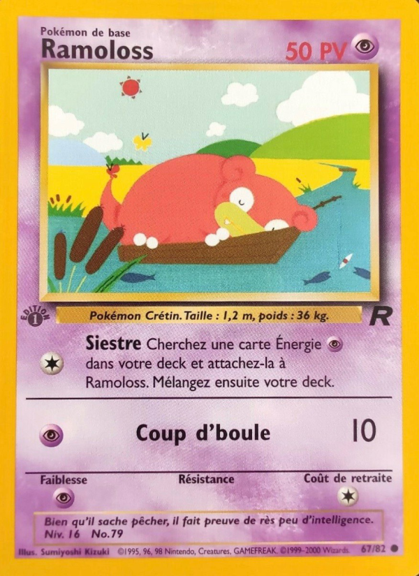 Ramoloss 67 — Team Rocket (French Pokémon TCG card)
