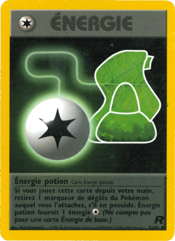 Énergie potion 82 — Team Rocket (French Pokémon TCG card)