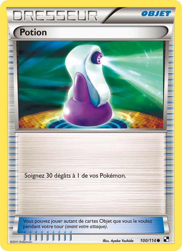 Potion 100 — Black & White (French Pokémon TCG card)