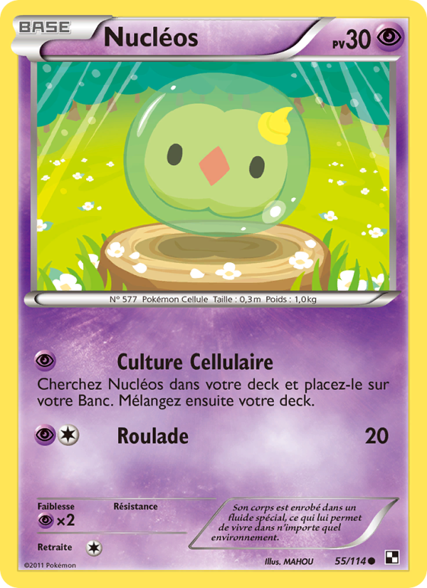 Nucléos 55 — Black & White (French Pokémon TCG card)