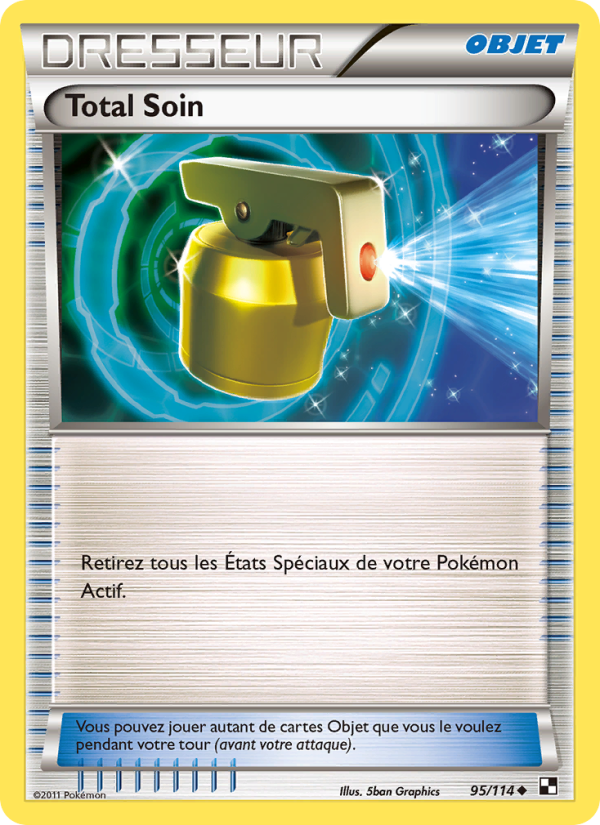 Total Soin 95 — Black & White (French Pokémon TCG card)