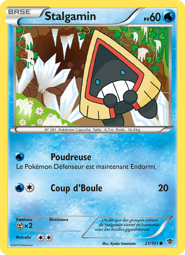 Stalgamin 21 — Plasma Blast (French Pokémon TCG card)