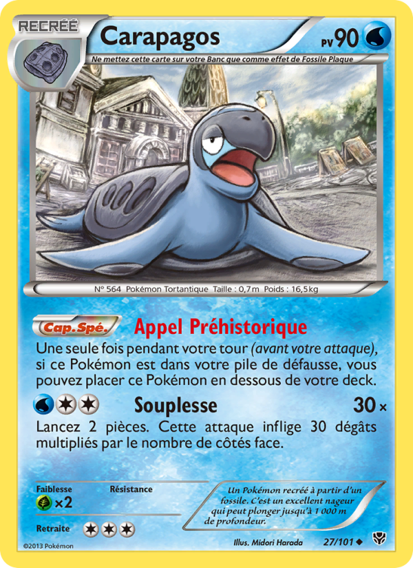 Carapagos 27 — Plasma Blast (French Pokémon TCG card)