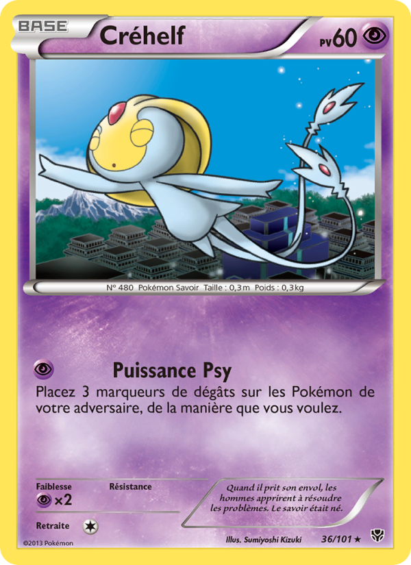 Créhelf 36 — Plasma Blast (French Pokémon TCG card)