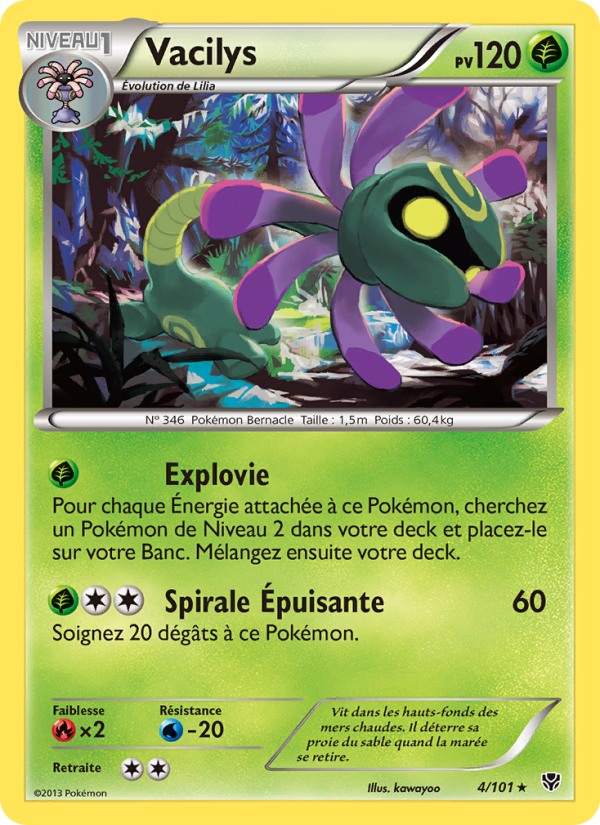 Vacilys 4 — Plasma Blast (French Pokémon TCG card)