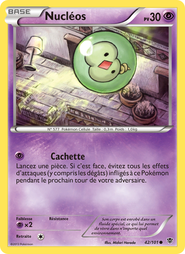 Nucléos 42 — Plasma Blast (French Pokémon TCG card)
