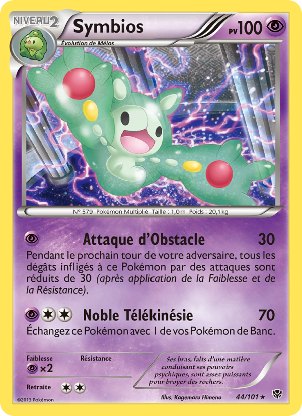 Symbios 44 — Plasma Blast (French Pokémon TCG card)