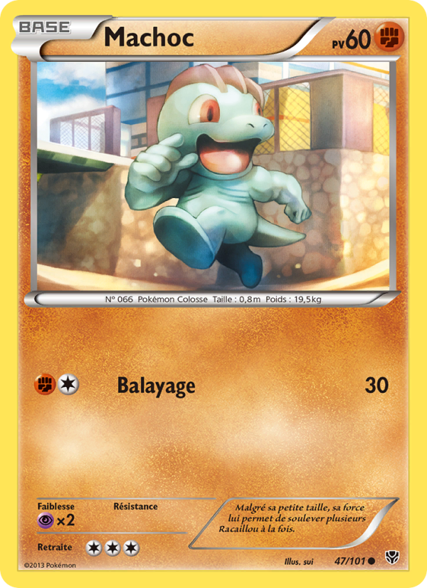 Machoc 47 — Plasma Blast (French Pokémon TCG card)