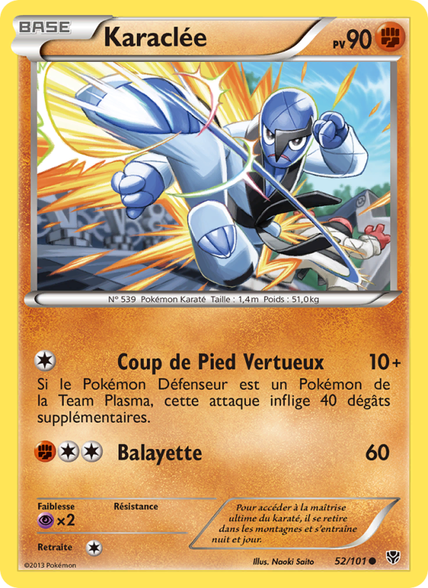 Karaclée 52 — Plasma Blast (French Pokémon TCG card)
