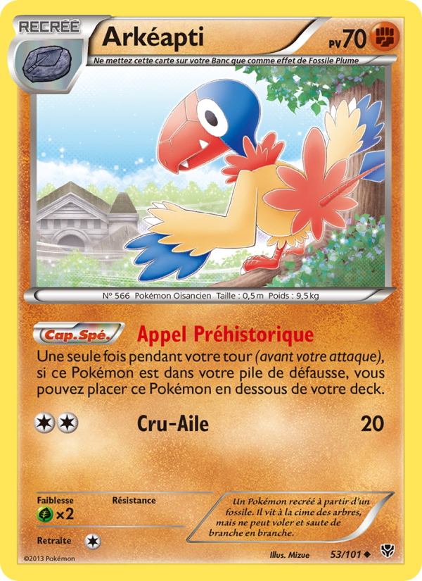Arkéapti 53 — Plasma Blast (French Pokémon TCG card)