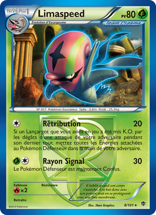 Limaspeed 8 — Plasma Blast (French Pokémon TCG card)