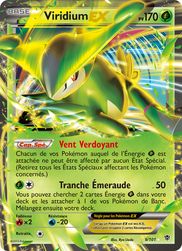 Viridium EX 9 — Plasma Blast (French Pokémon TCG card)