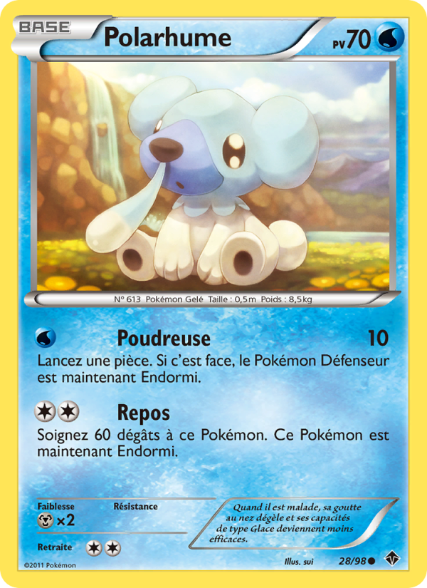 Polarhume 28 — Emerging Powers (French Pokémon TCG card)