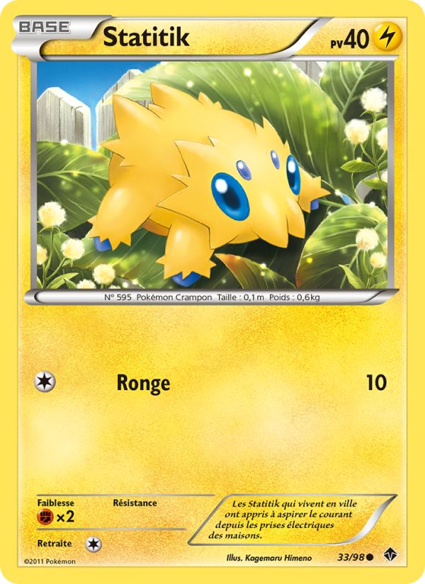 Statitik 33 — Emerging Powers (French Pokémon TCG card)