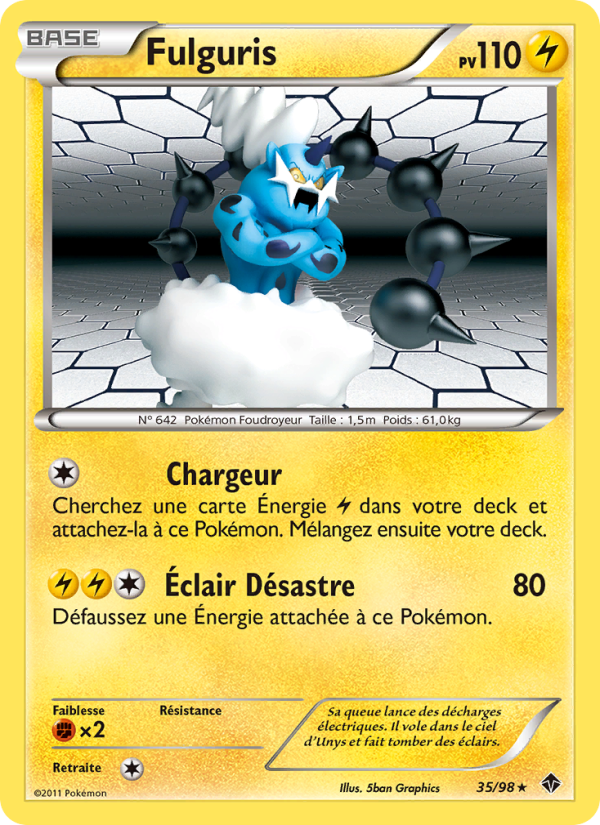 Fulguris 35 — Emerging Powers (French Pokémon TCG card)