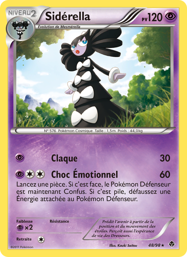 Sidérella 48 — Emerging Powers (French Pokémon TCG card)