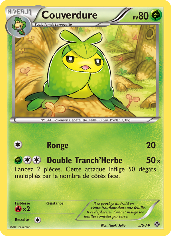 Couverdure 5 — Emerging Powers (French Pokémon TCG card)