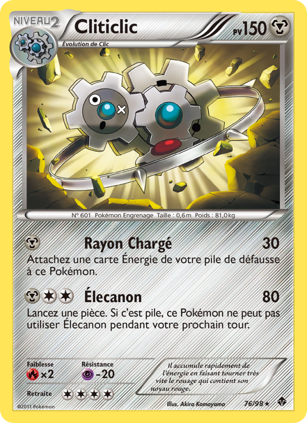 Cliticlic 76 — Emerging Powers (French Pokémon TCG card)