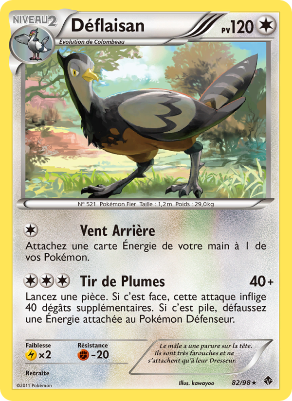 Déflaisan 82 — Emerging Powers (French Pokémon TCG card)
