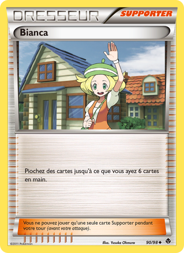 Bianca 90 — Emerging Powers (French Pokémon TCG card)