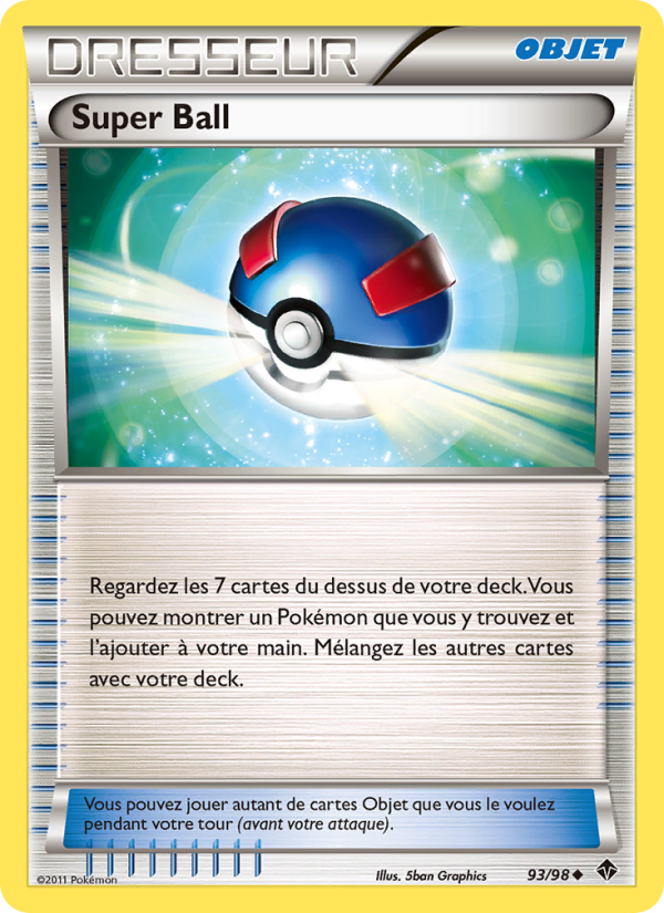 Super Ball 93 — Emerging Powers (French Pokémon TCG card)