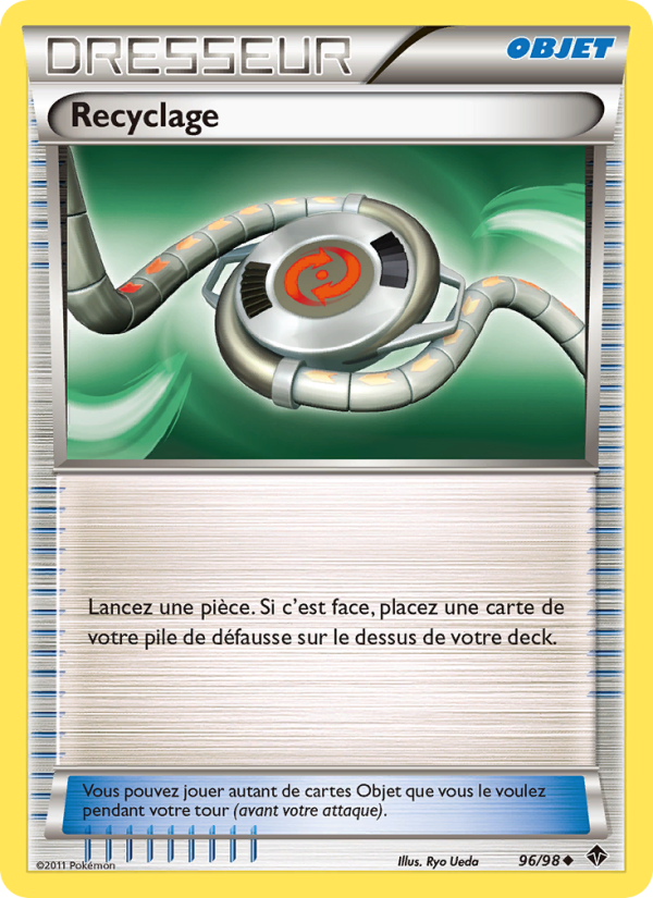 Recyclage 96 — Emerging Powers (French Pokémon TCG card)